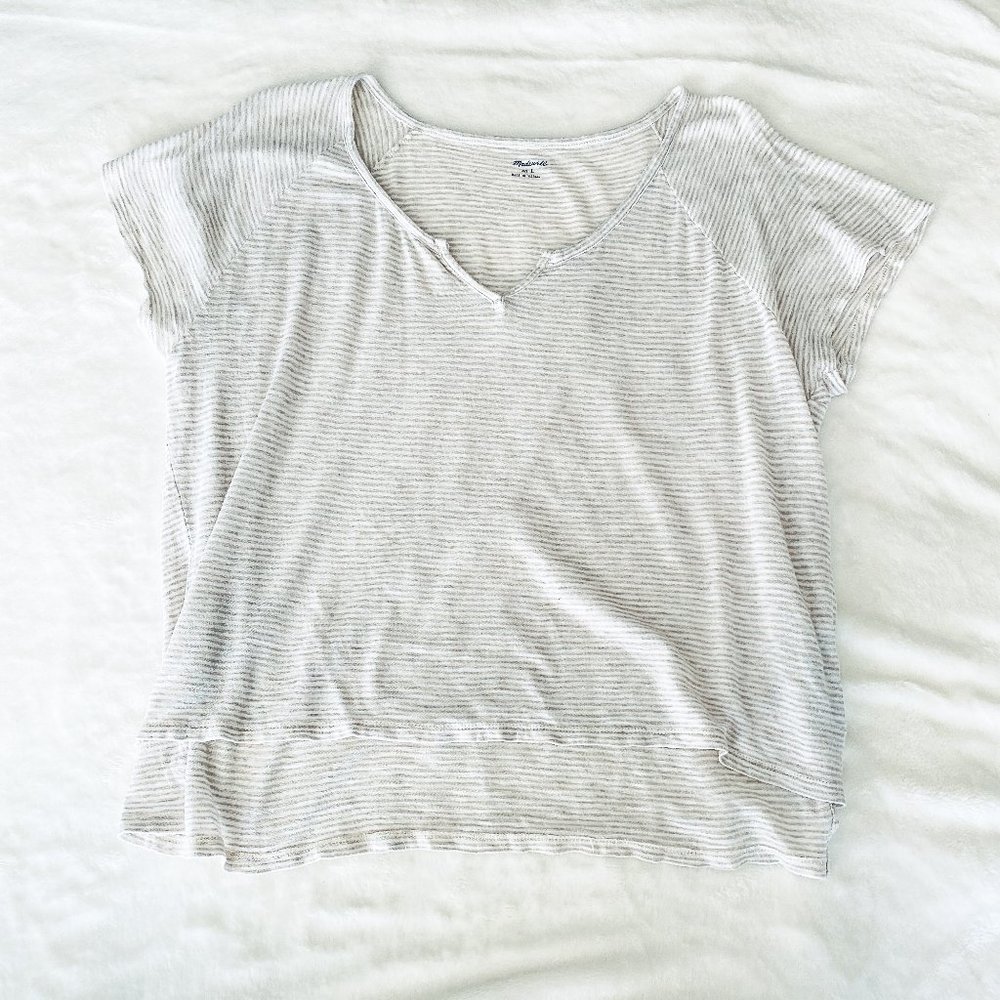 Madewell Golden Striped Shirt